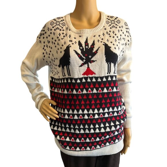 BDG Other - BDG Unisex Holiday Sweater Size S Weed Leaf Ugly Sweater Nordic Folk Punk